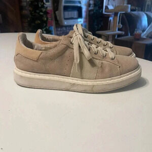 OTBT Women’s Size 8.5 Normcore Tan Lace Up Sneakers